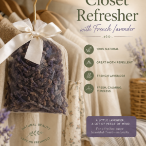 Premium French Lavender Wardrobe & Linen Refresher | 100% Botanical & Eco-Friendly